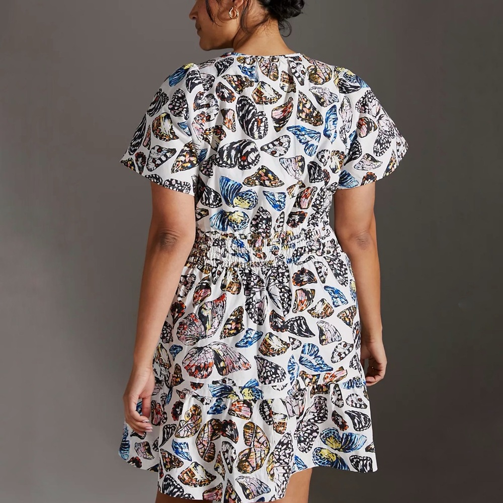 Anthropologie The Somerset Butterfly Mini Dress - Picture 2 of 8